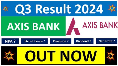 axis bank results q3 2024